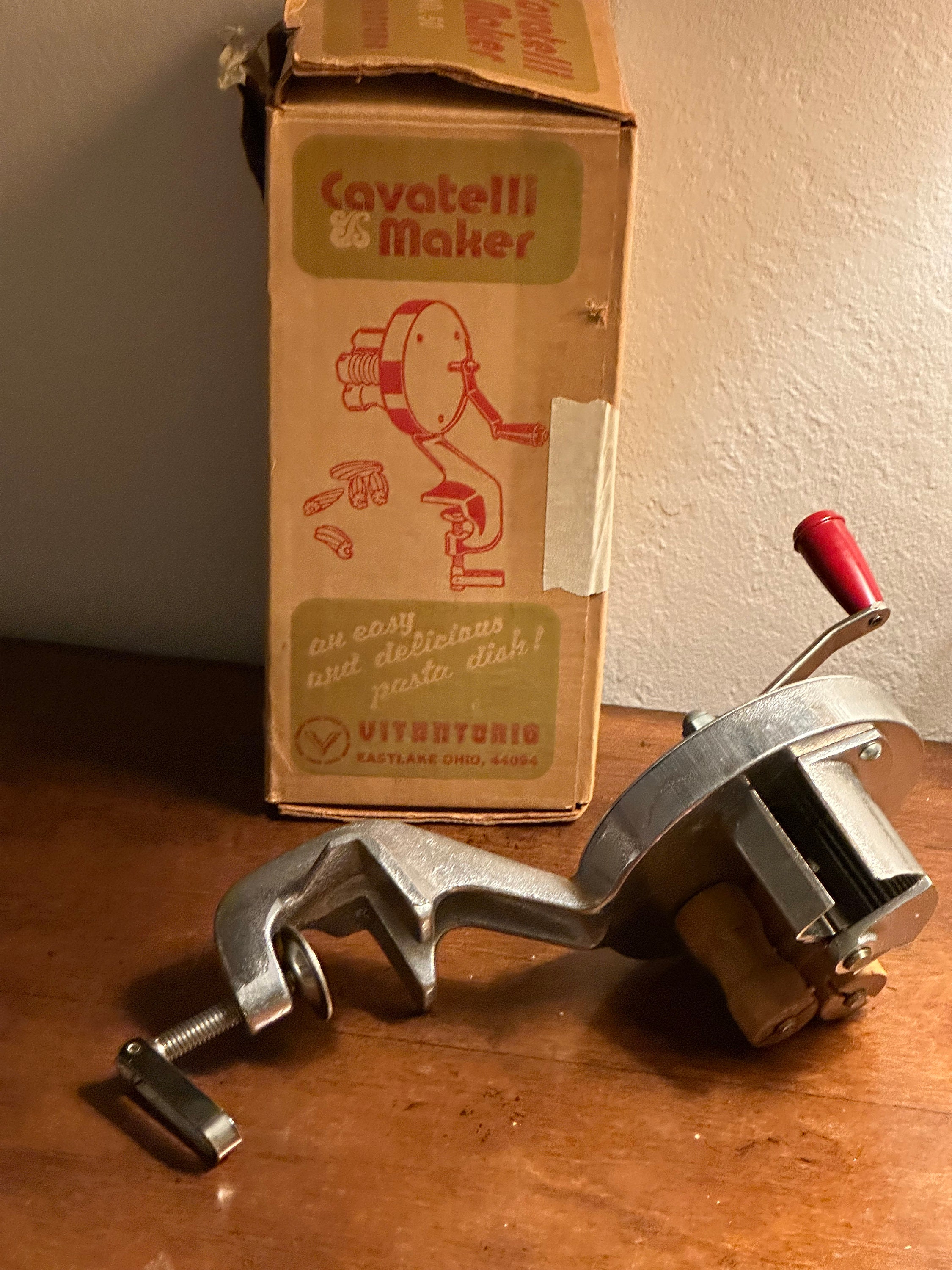 Cavatelli Maker Vitantonio Pasta Dumpling Italy Italian Vintage 