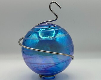 Glass orb Suncatcher hand made