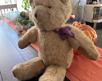 Vintage Alresford Crafts Ltd. Stuffed Bear 22 Inches Made in
