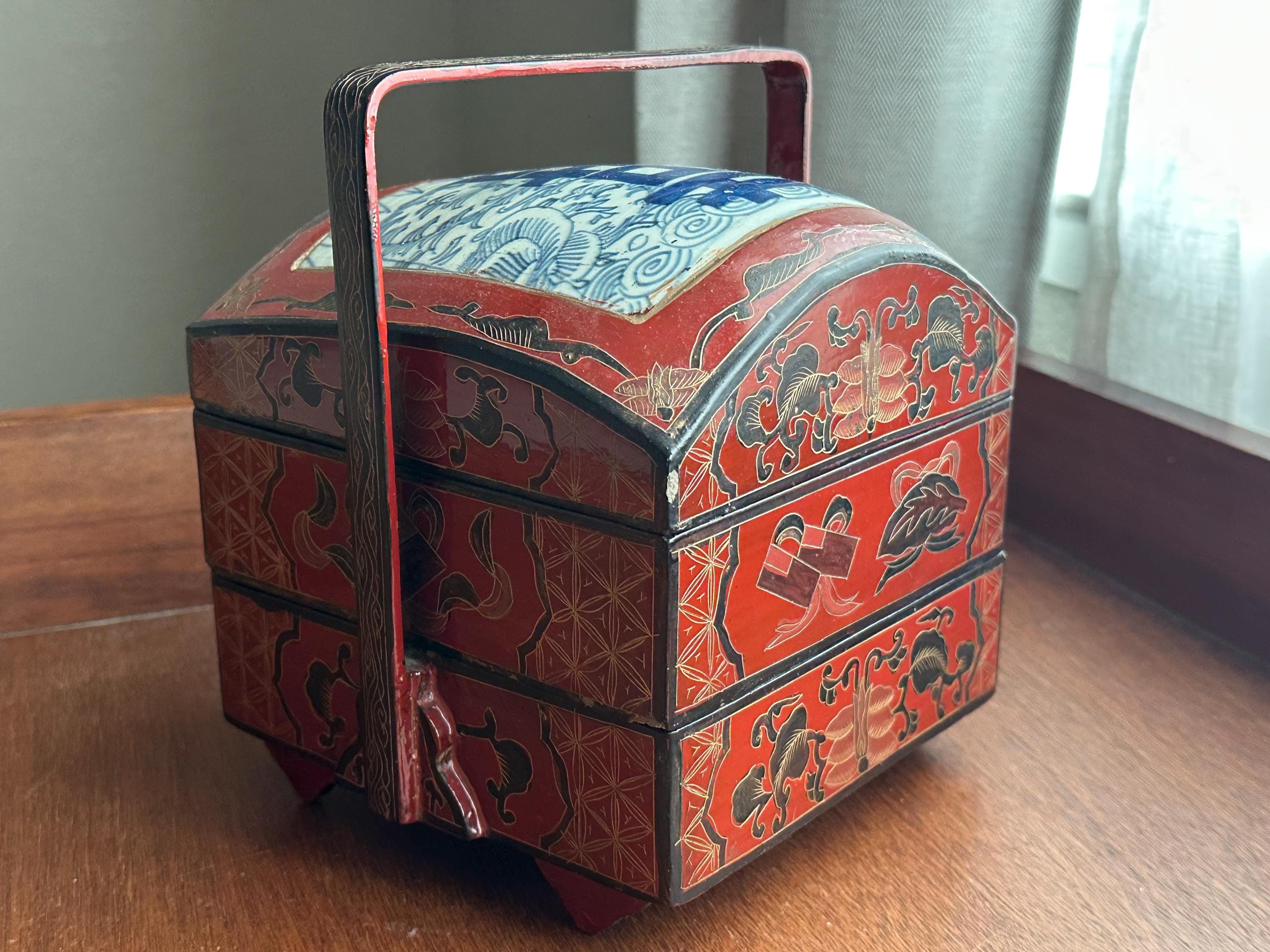 Chinese Stacking Box - Etsy