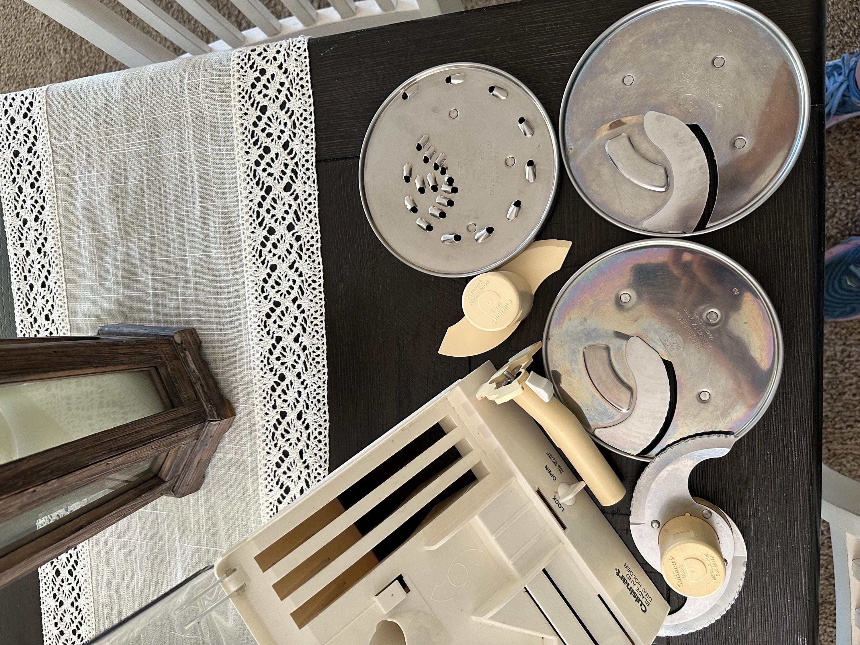 Cuisinart DLC-8 DLC-10 Metal Blades, Dough Blade, Stem, Disc Cuisinart DLC-8 DLC-10 Metal Blades, Dough Blade, Stem, Disc