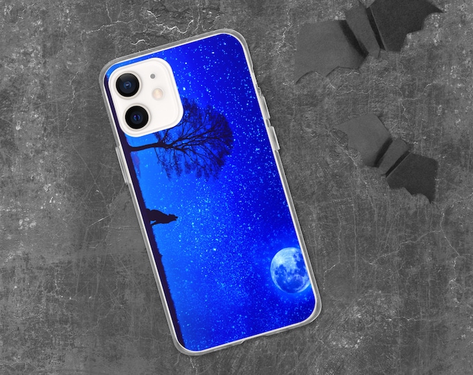 iPhone Case | Howling at the Moon | iPhone 13 Pro Max case | iPhone 12 case | iPhone 11 case | Phone cover