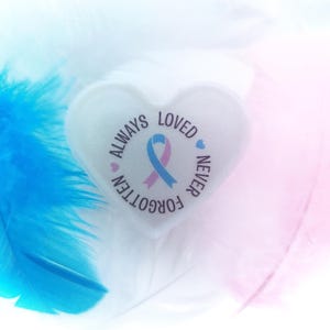 Baby Loss Awareness Heart | Baby Loss Keepsake