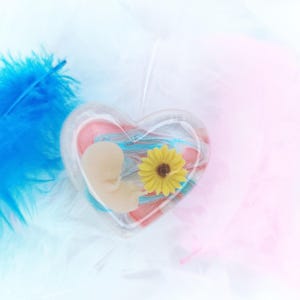 3D Resin Heart | 8-11 Week fetus | Baby loss keepsake