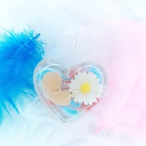 3D Resin Heart | 8-11 Week fetus | Baby loss keepsake