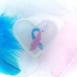 Baby Loss Awareness Heart | Baby Loss Keepsake