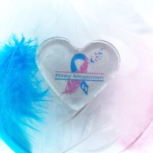 Baby Loss Awareness Heart | Baby Loss Keepsake