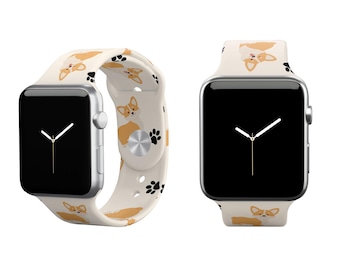 Regalos de Corgi para amantes de Corgi Correa para Apple Watch