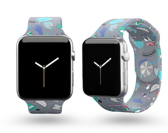 Correa dental para Apple Watch: regalo para higienistas, diseño de dientes e hilo dental