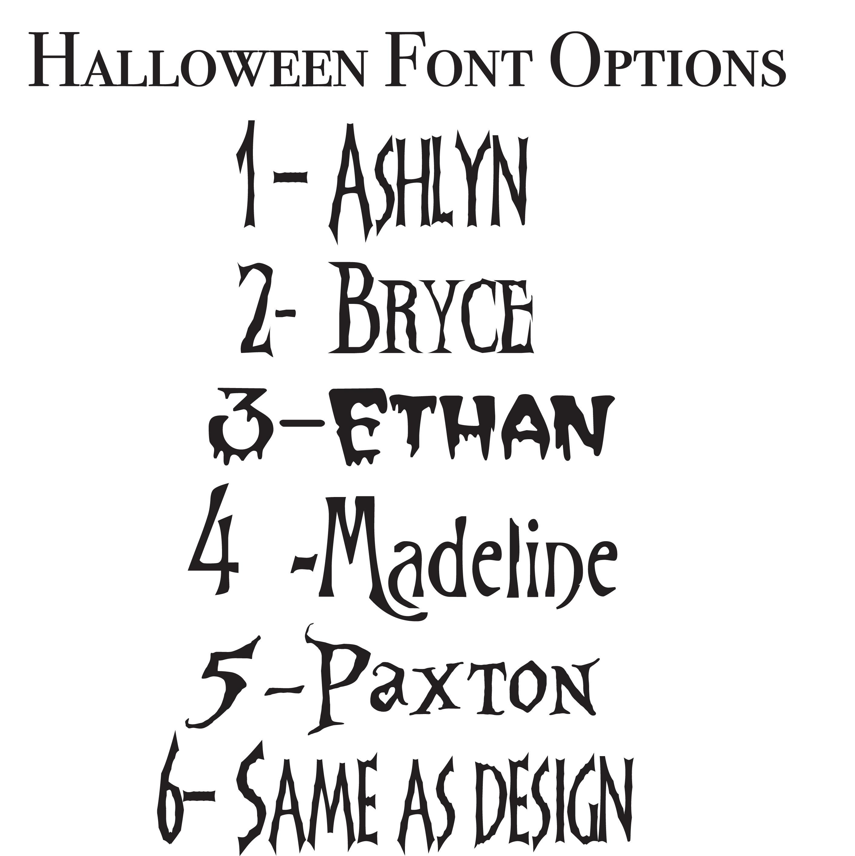 7 DESIGNS Vintage Personalized Halloween Tote Bag Customized Pumpkin Witch Cat Castle Skeleton Ghost Canvas Tote Bag for Trick or Treat
