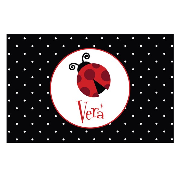 Ladybug Placemat Etsy