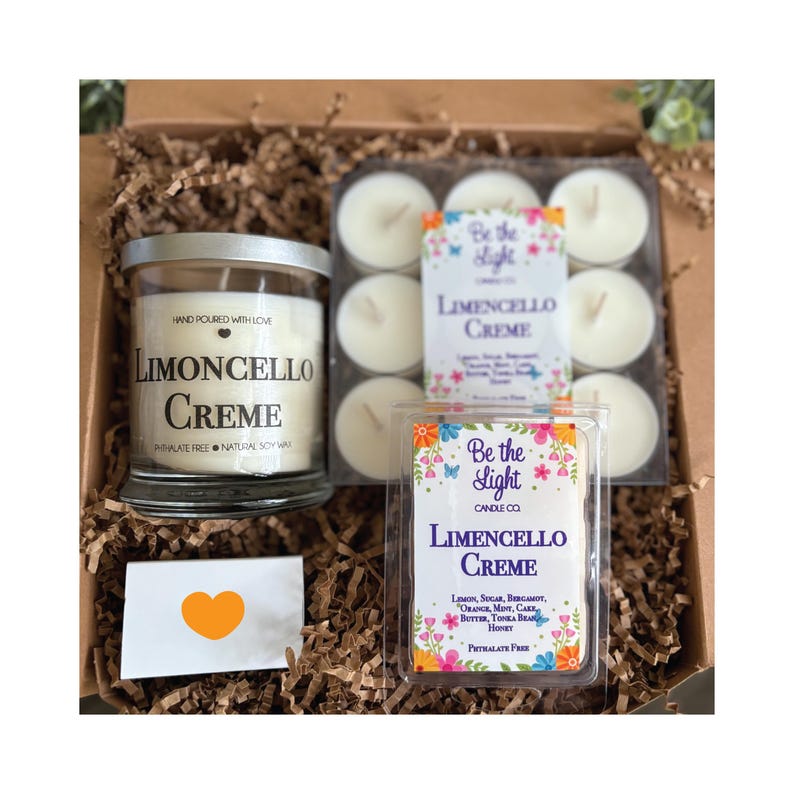 Candle Lover Gift Basket for Women and Men Candle Gift Box, Candle Gift