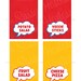 EDITABLE Superhero Food Labels Party Food Tentssuper Hero - Etsy