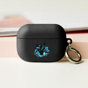 Horror AirPod case Goth Eye Air Pods Pro Case Weird Whimsigoth Gift for Mall Goth Girl image 2