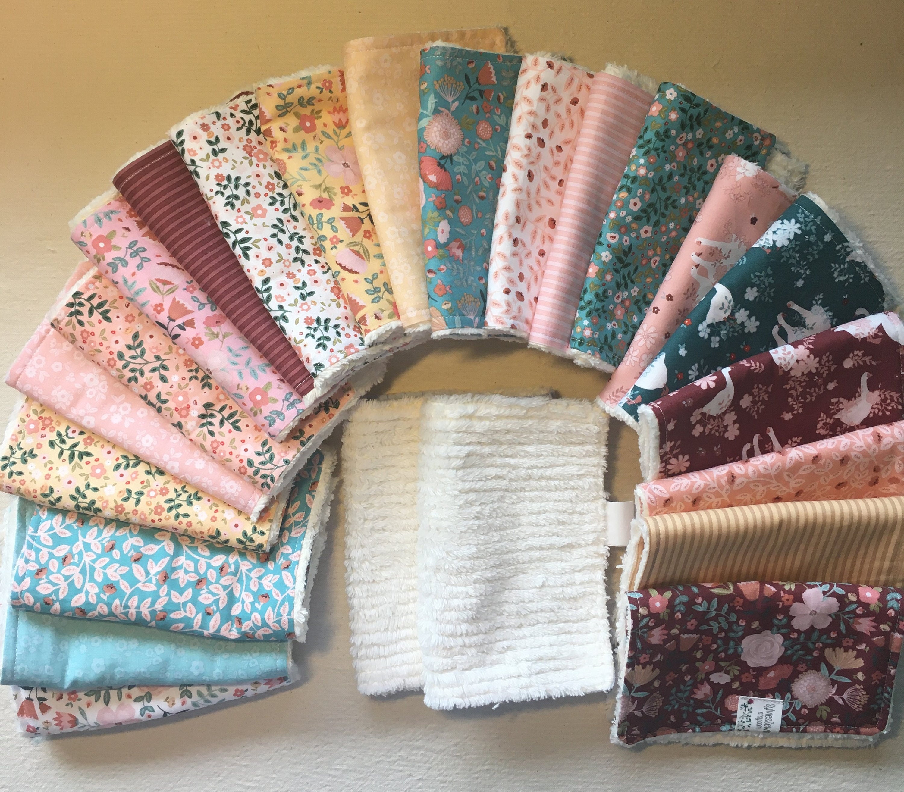 The Best Burp Cloths Ever Etsy