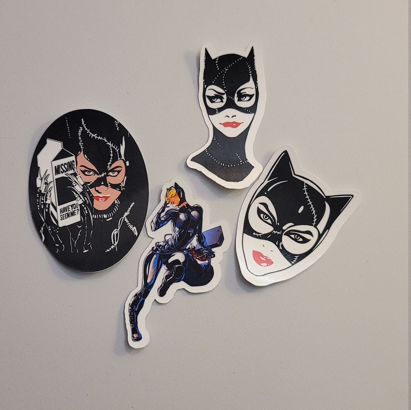 Catwoman Sticker Decals Sticker Pack Etsy