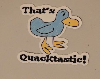 Blue Duck Billy Madison decal. Single vinyl sticker