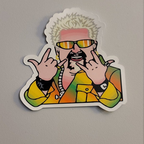 Guy Fieri decal