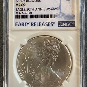2016 American Silver Eagle NGC MS69