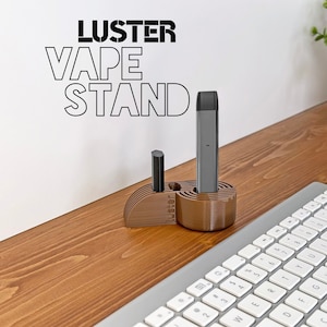 Luster Battery Stand - Desktop Cart and Pen Organizer
