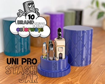 Uni Pro Stash Box - Discreet Storage Jar - 510 Cart Organizer