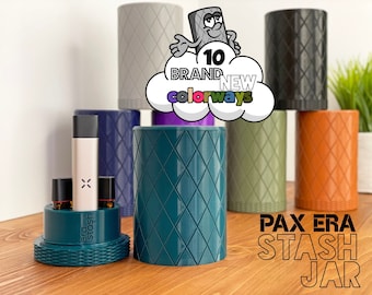 Pax Era Stash Box - Organisateur de dosettes Pax - Bocal de rangement discret