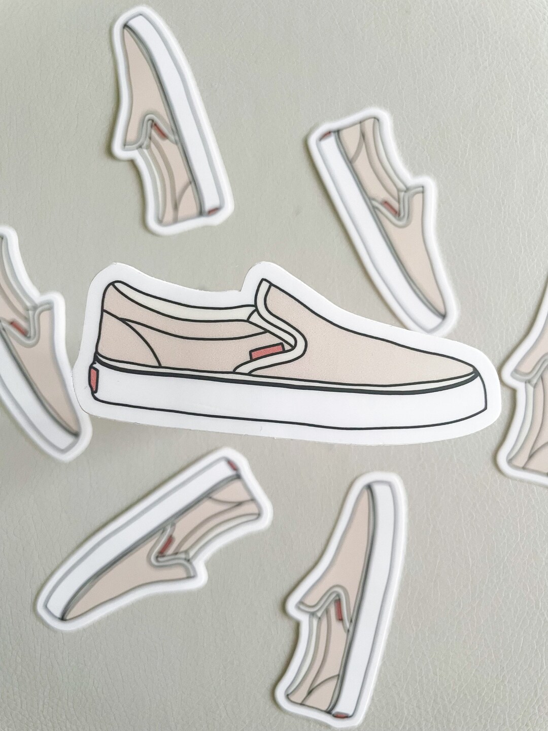 Vans Sticker // Vans Slip on Vinyl Sticker Etsy