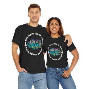 Lustiges Cricket Shirt | Vintage Cricket Liebhaber T-Shirt | Cricket spielen | Geschenk für Cricket-Liebhaber | Lustige Cricket-T-Shirts | Geschenk für Cricket Liebhaber