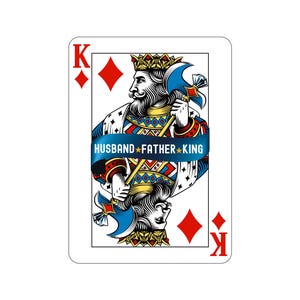 Cartes à jouer personnalisées, cadeau carte d'anniversaire, cadeaux golf pour papa, cadeau poker pour homme, cadeau fête des pères, cadeau joueur de carte, cadeau fête des pères