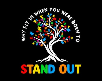 Autism Awareness Svg | Autism Tree Svg | Autism Quote Png | Autism Svg Bundle | Autism puxxle tree | Cricut | Autism Quote Svg | Puzzle Png