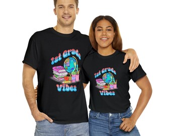 First Grade Teacher Shirts | Grade Level Funny Team Vibes | Back To School Tee | Team First Grade Shirt | 1St Grade Teacher Tee