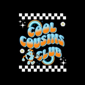 Best Cousin Svg | Cousin Crew Svg | Retro Svg | Cousin Gifts | Family Svg | Girls Svg | Png Dxf Eps | Family Matching Cousin Shirts