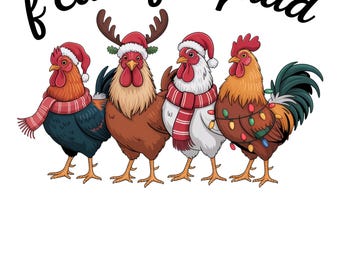 F-Caw-F Rooster Meme SVG PNG JPG | Funny Chicken Farm Humor Design | Digital Download for Shirts, Mugs & Stickers