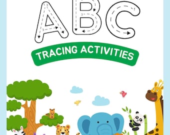 ABC Tracing Book for Kids | Alphabet Handwriting Practice Workbook | Trace and Write Letters | Kindergarten Preschool Learning |For ages 3-5