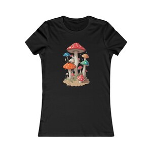 Mushroom Clothing | Mushroom | Hippie Mushrooms Shirt | Nature Lovers | Cottagecore Clothes | Fungus Shirt