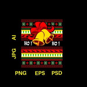 Jingle Bell Rockin &#39;Shirt PNG, Jingle Bell Shirt JPG, Weihnachtsmusik AI-Datei, Weihnachtshemden für Frauen, Hemden für Weihnachtsliebhaber