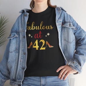 Frauen 42. Geburtstag Shirt | Retro-Shirt | Geburtstags Shirt | Geburtstags-Bester Freund 42 | Geburtstags-Shirt | Es ist mein Geburtstags-Shirt