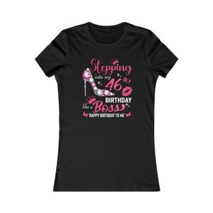 46th Birthday Women |Gift For Her| 46th Birthday Party | 46th Birthday Gift Shirt | Mother's day Gifts | Women's day gift