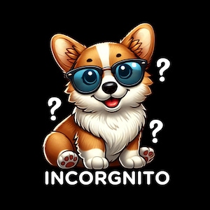 Incorgnito Corgi Dog Mom SVG | Corgi Dog SVG | Cute Corgi Clipart |Peeking Corgi Dog svg |Corgi Mummy svg |Dog Lover Gift |Funny Dog Sayings