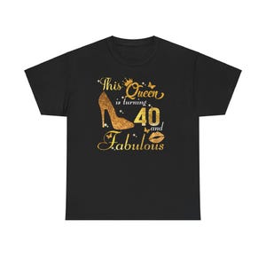 40Th Birthday Gifts For Women | 40Th Birthday Shirt | Personalized Birthday Gift | Hello Forty Shirt | 40 And Fabulous | 40 Birthday Shirt