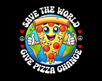 Save the Earth PNG - Floral Earth PNG -Teachers Change the World Design -Digital Download-Protect Earth -Love World Earth -give pizza change