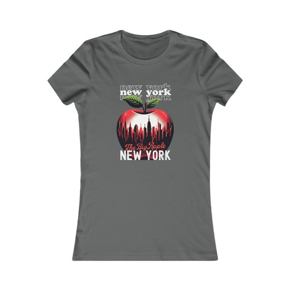 New York City Manhattan Skyline - Tee For Big Apple Lovers New York City Manhattan Skyline - Tee For Big Apple Lovers