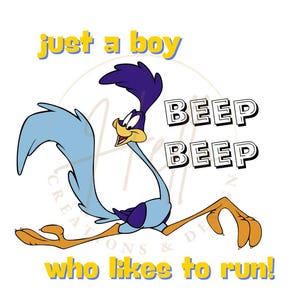 Road Runner Just a boy who likes to run PNG