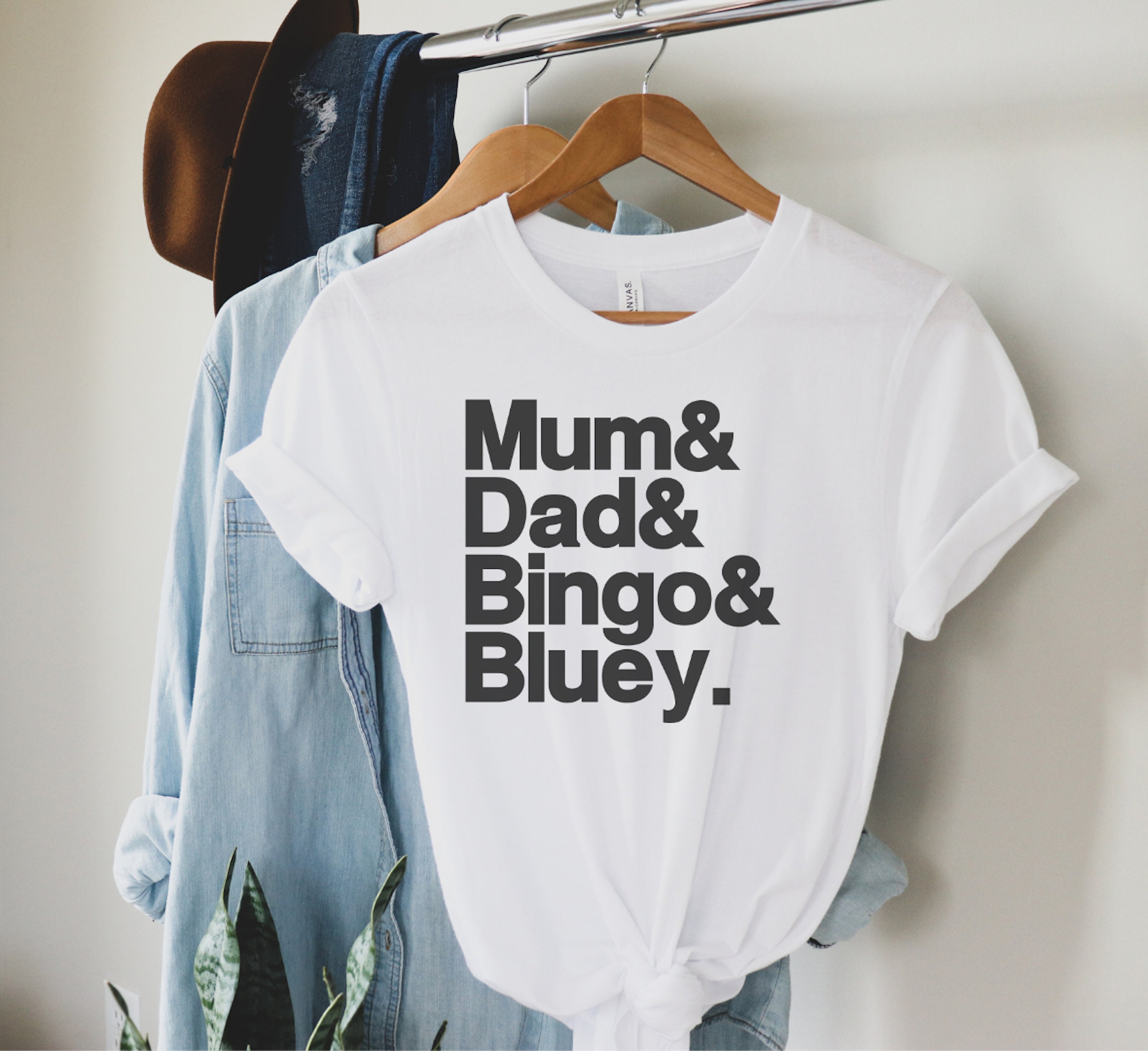 Bluey shirts for adults Clearance