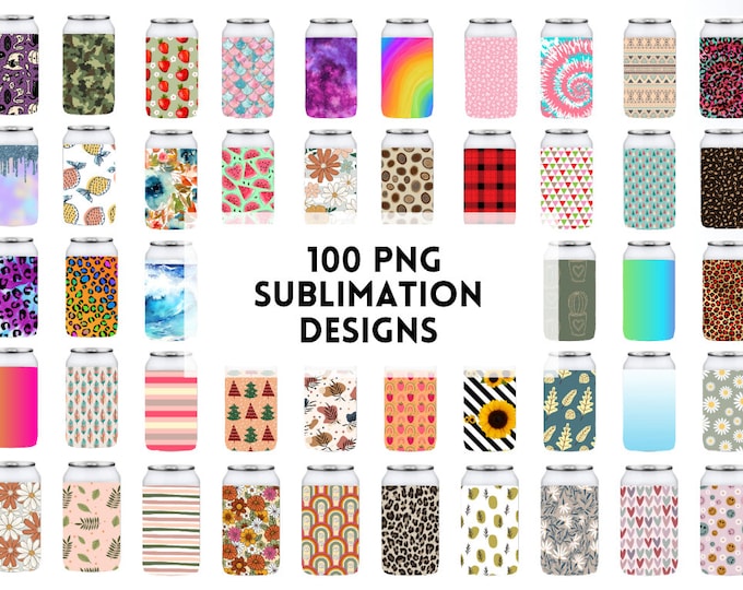 Can Cooler Graphics Lit Light Bulb SVG, PNG Files for Cricut, HTV ...