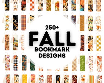 250+ fall bookmark sublimation designs, bookmark bundle, bookmark png designs, bookmark designs, bookmark designs for sublimation