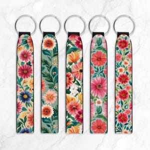 5 flowers key fob sublimation designs png, key fob sublimation designs, key fob designs, key fob bundle, sublimation design, key fob png
