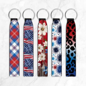 5 4th of july key fob sublimation designs png, key fob sublimation designs, key fob designs, key fob bundle, sublimation design, key fob png