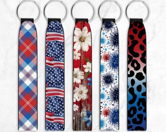 5 4th of july key fob sublimation designs png, key fob sublimation designs, key fob designs, key fob bundle, sublimation design, key fob png