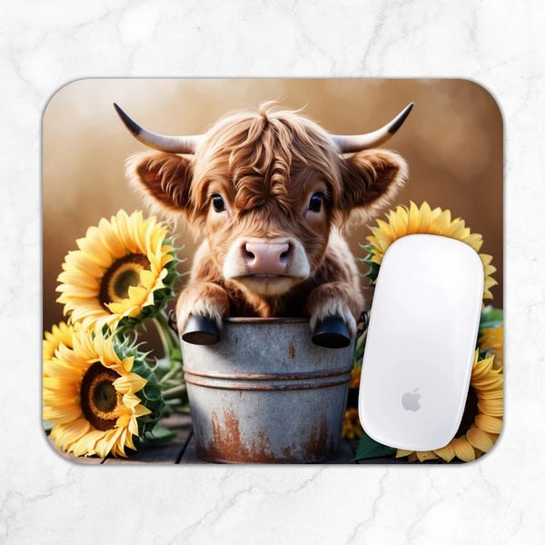 highland cow mouse pad sublimation designs png, mouse pad sublimation design, mouse pad design, mouse pad png design, mouse pad pngs